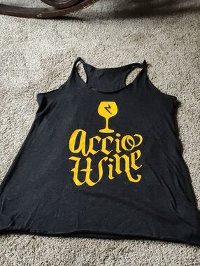 Flowy Harry Potter Inspired Racerback Tank Size Medium